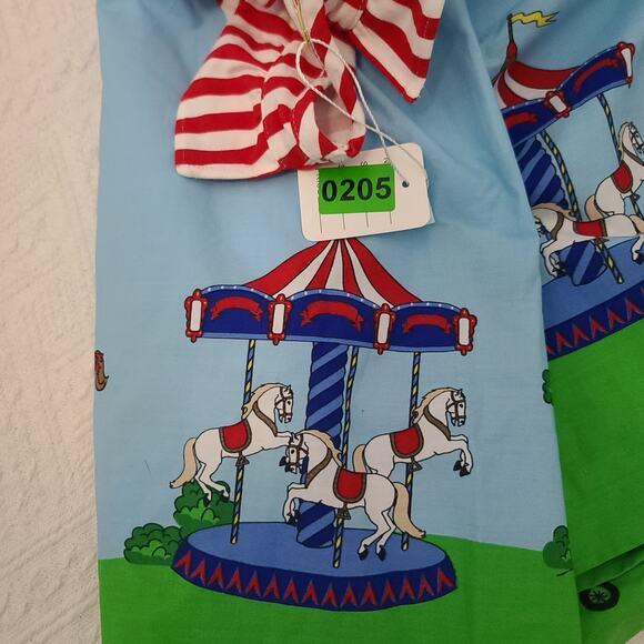 Eleanor Rose Day at the fair girls dress whimsical Size 6-7 Kidcore preppy - Picture 5 of 5